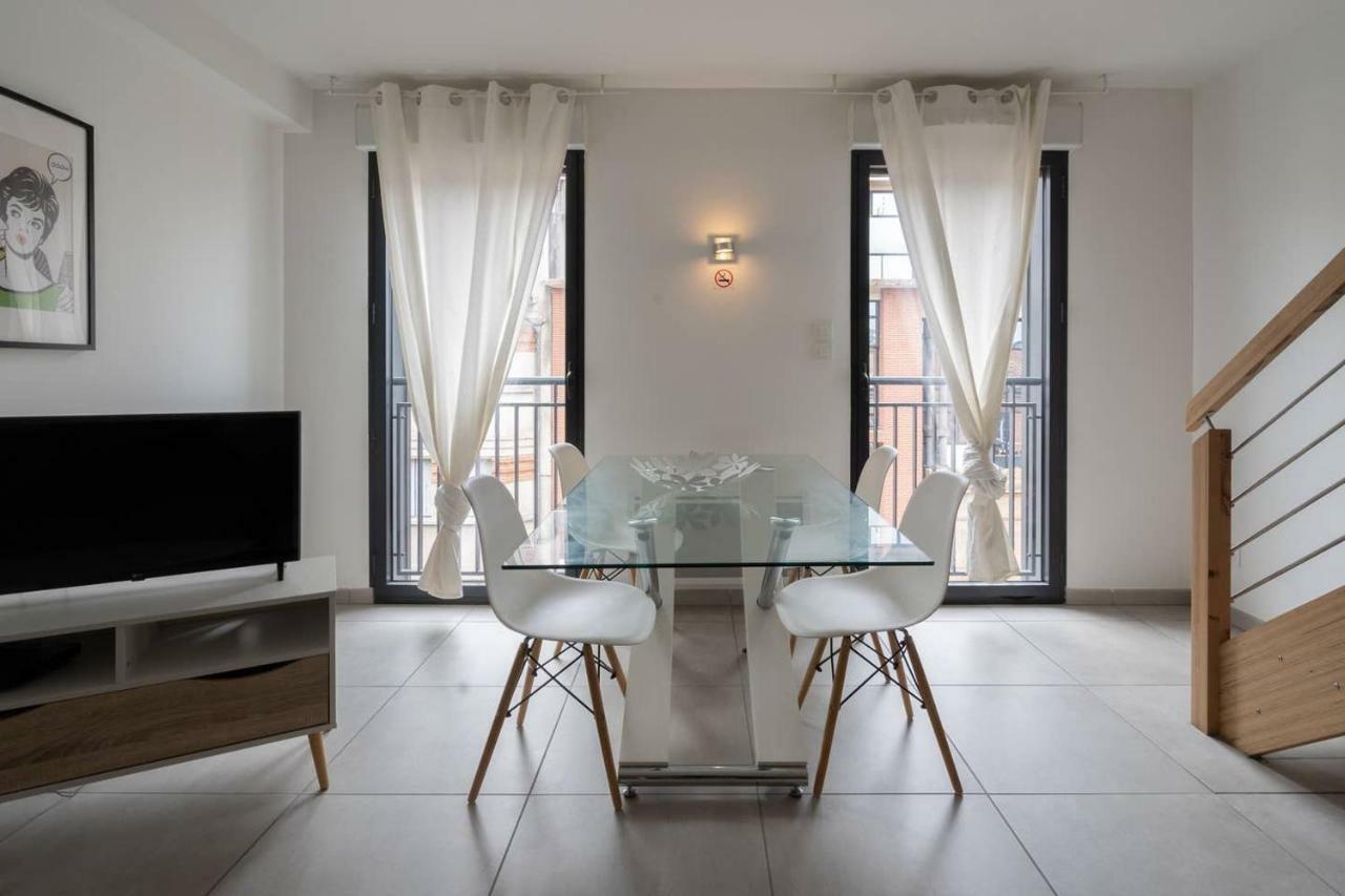 303 - Appartement Duplex Moderne - Jeanne D'Arc, トゥールーズ エクステリア 写真
